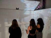 Visite des collégiens au conceptcube pour s'immerger dans la réalité virtuelle