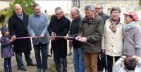 Inauguration du composteur collectif à Larroque-Engalin
