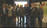 Quarante personnes, dont de nombreux élus, ont participé à la réunion publique « Gers 2040 : des territoires, un avenir ! » organisée à Lectoure par le SCoT de Gascogne./ Photo DDM, P. L.